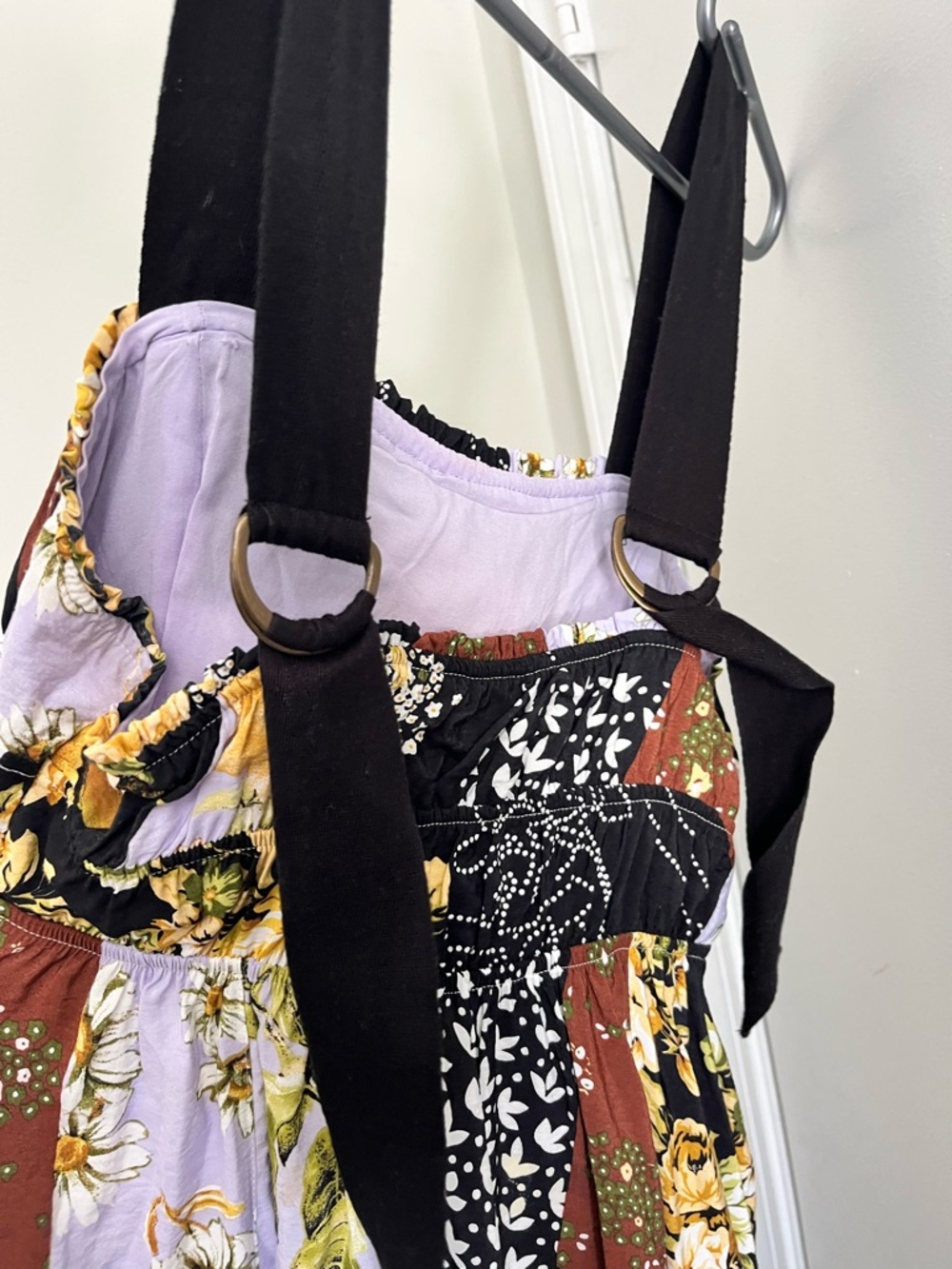 Maeve by Anthropologie Patchwork Floral Spring Maxi Dress XS - Picture 4 of 6